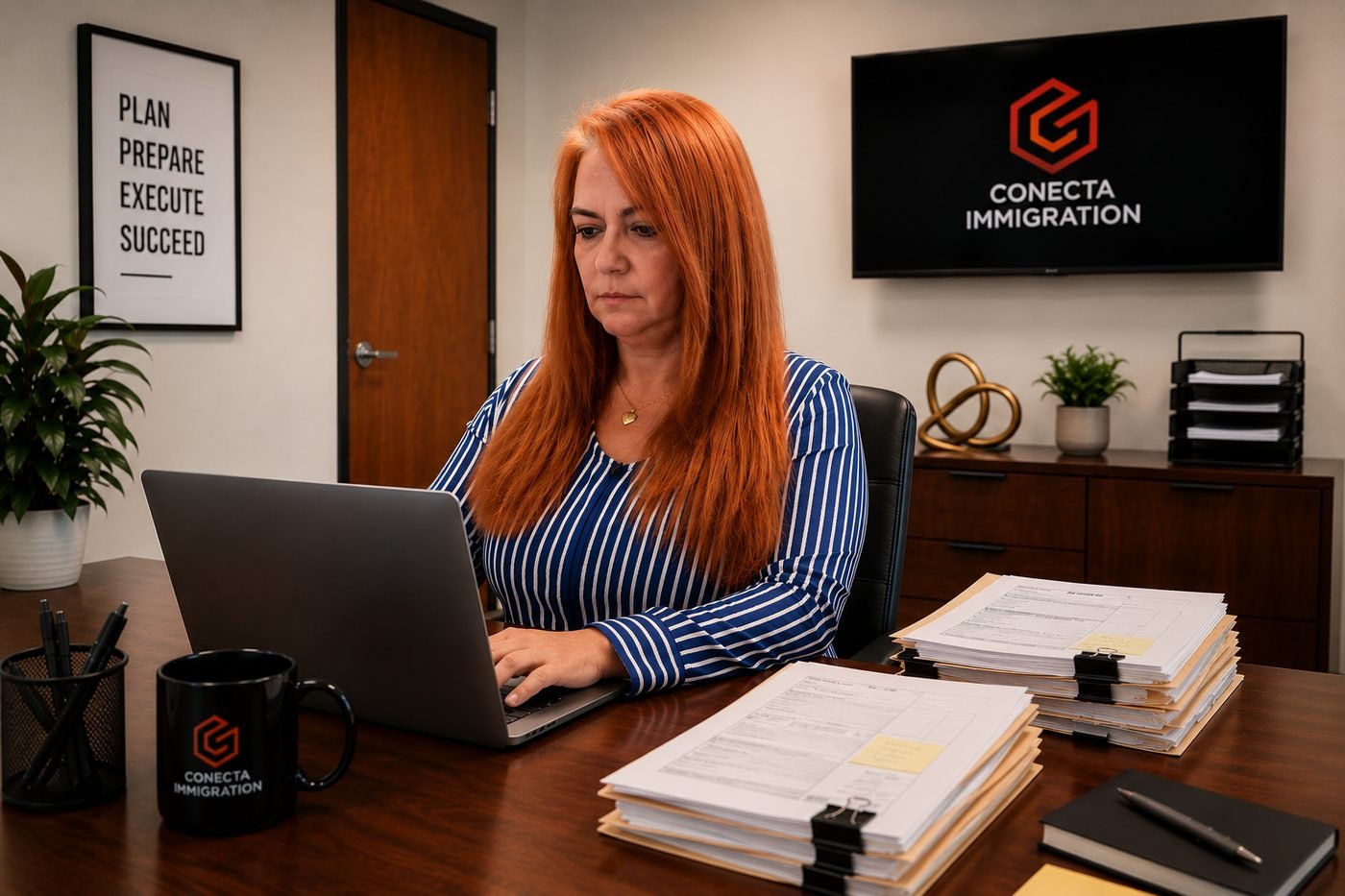 Adriana León, fundadora de Conecta Immigration